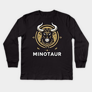 MINOTAUR Kids Long Sleeve T-Shirt